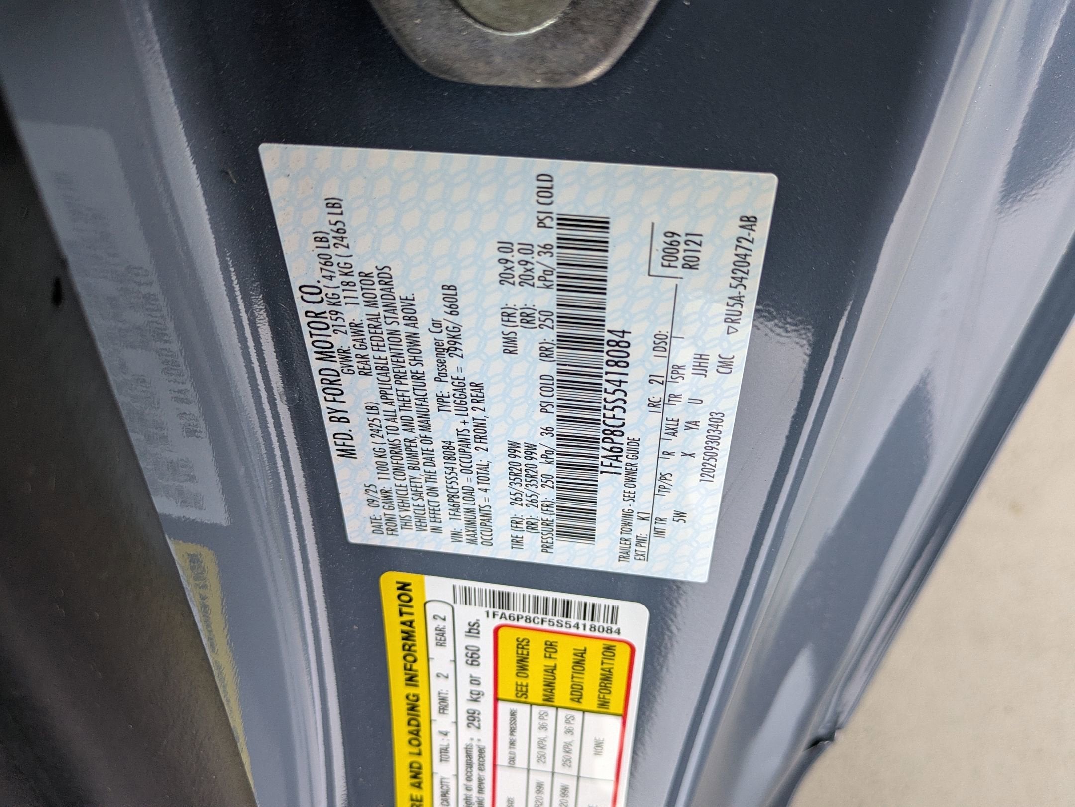 2025 Ford Mustang GT Premium