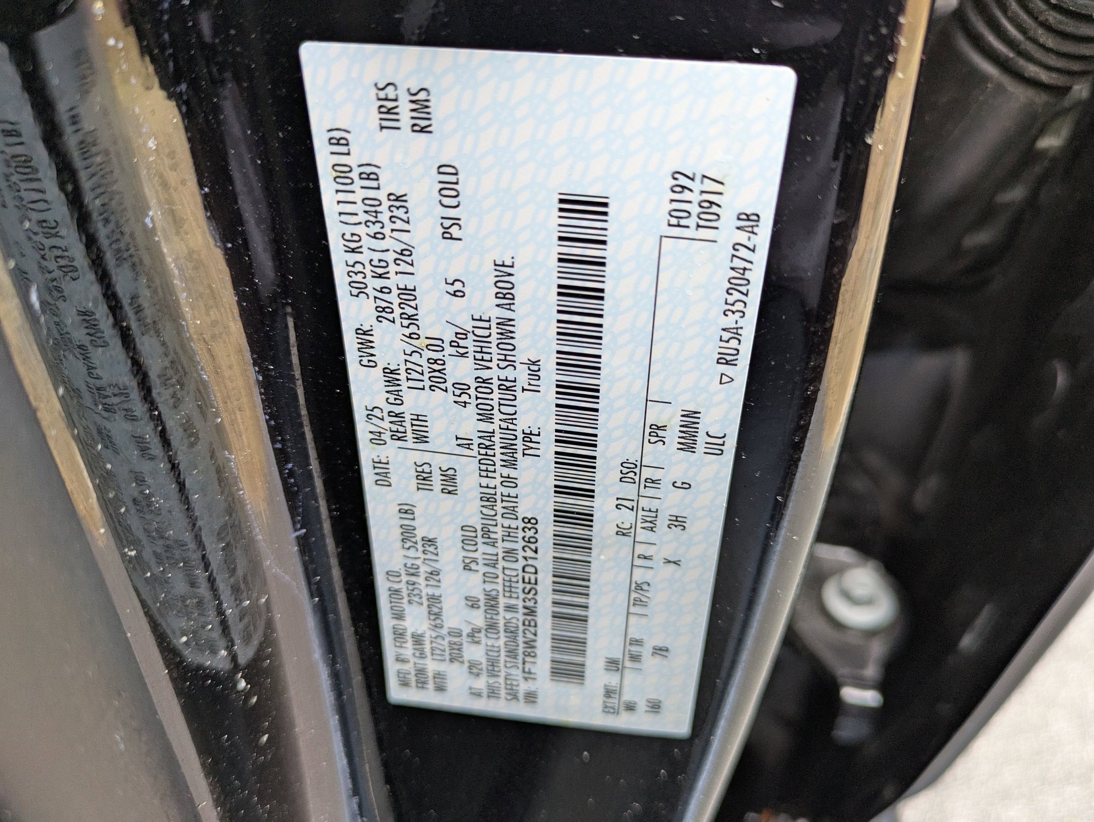 2025 Ford Super Duty F-250 SRW Platinum