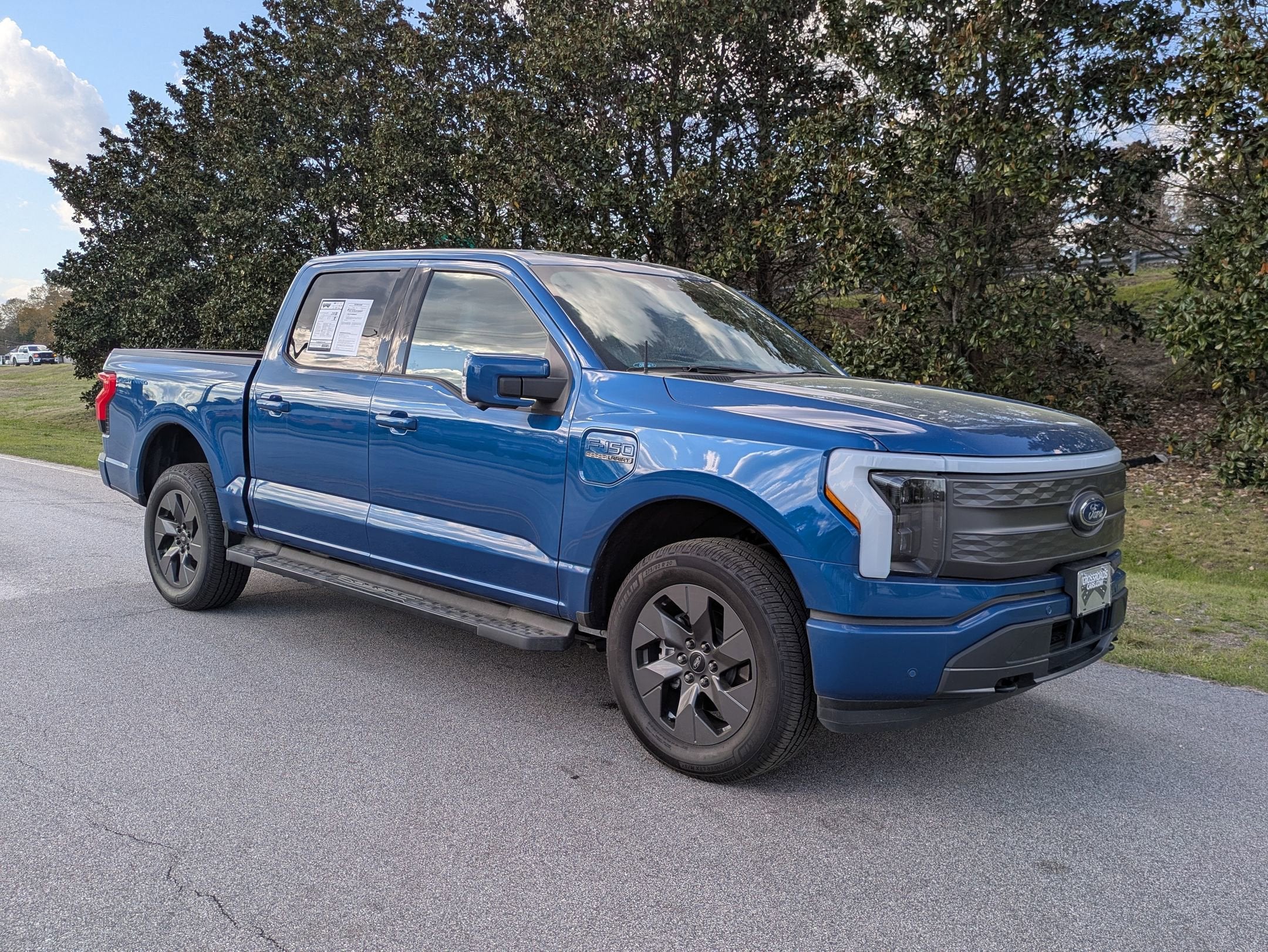 Used 2022 Ford F-150 Lightning Lariat with VIN 1FTVW1EL1NWG13357 for sale in Indian Trail, NC
