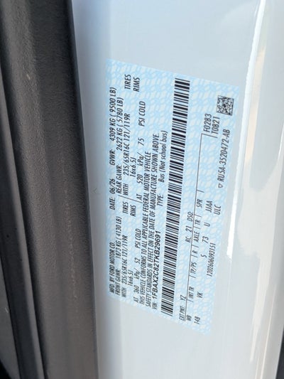 2026 Ford Transit Passenger Wagon XL
