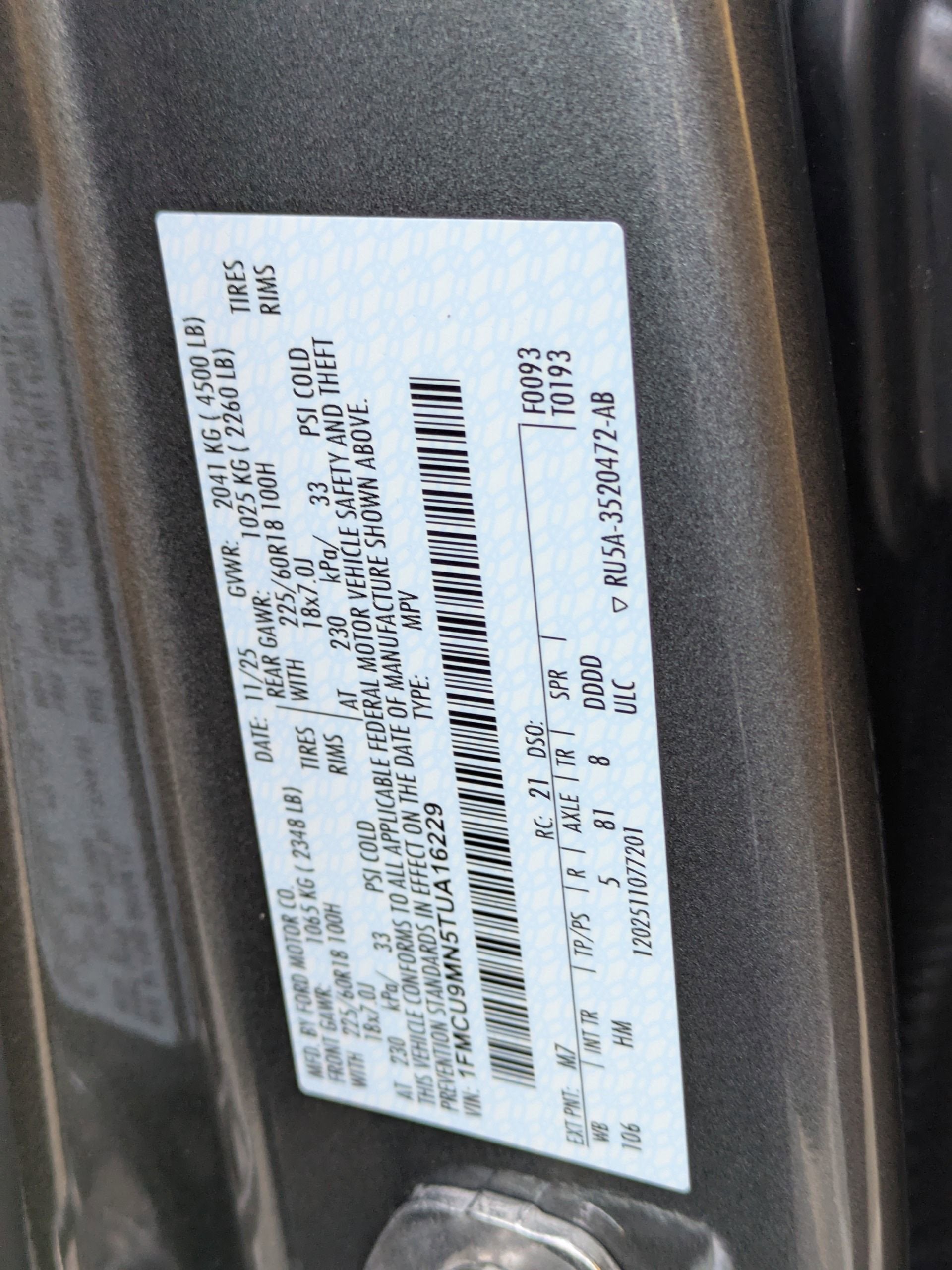 2026 Ford Escape ST-Line