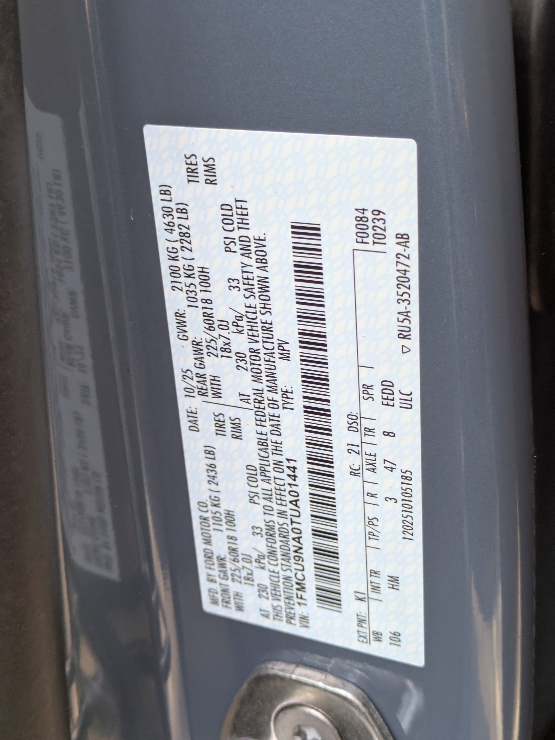 2026 Ford Escape ST-Line Select