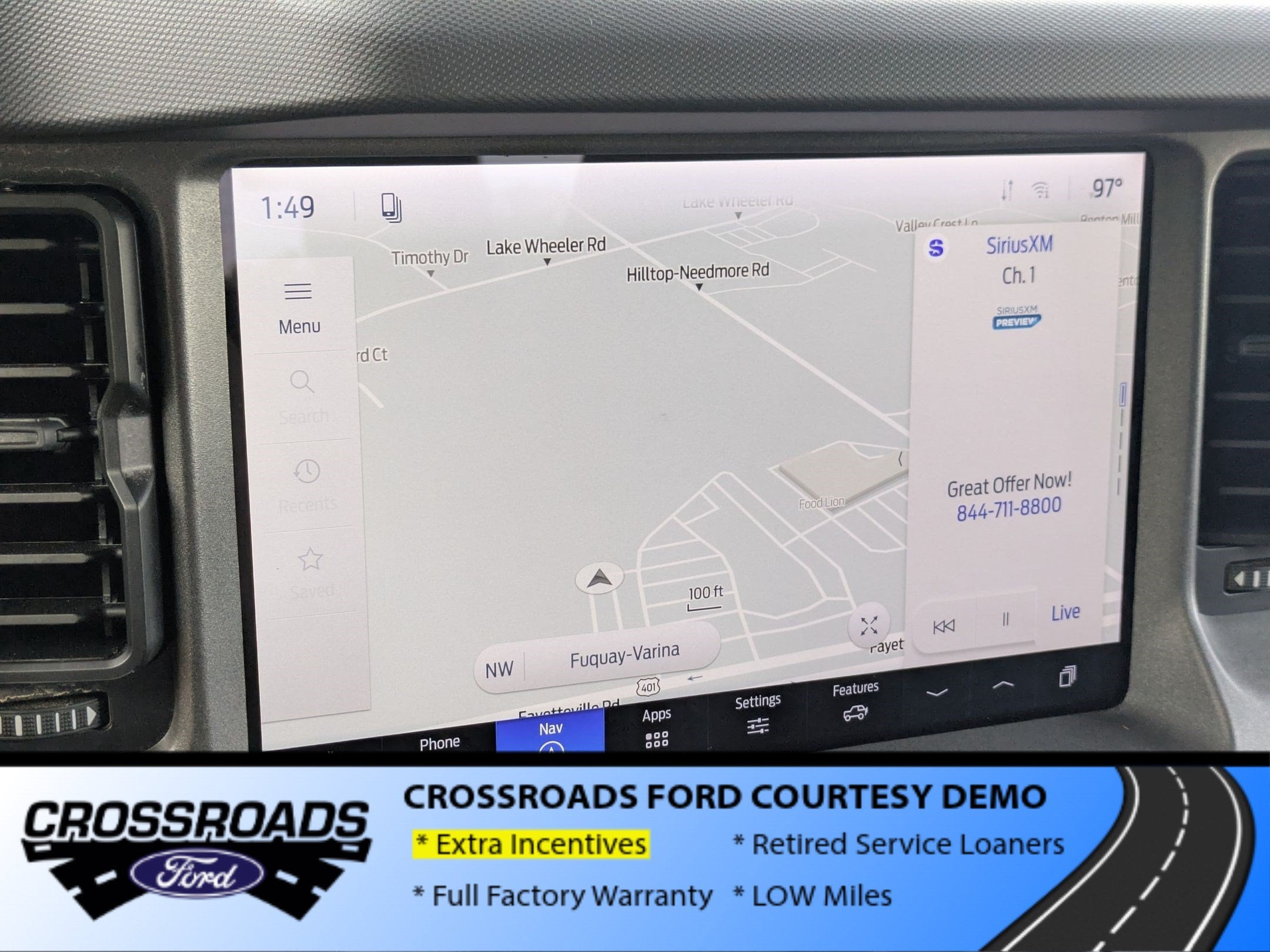 2026 Ford Bronco Big Bend - Crossroads Courtesy Demo