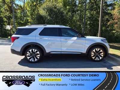 2026 Ford Explorer Platinum - Crossroads Courtesy Demo