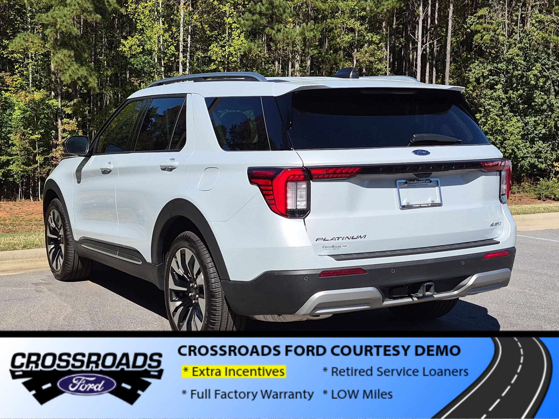2026 Ford Explorer Platinum - Crossroads Courtesy Demo