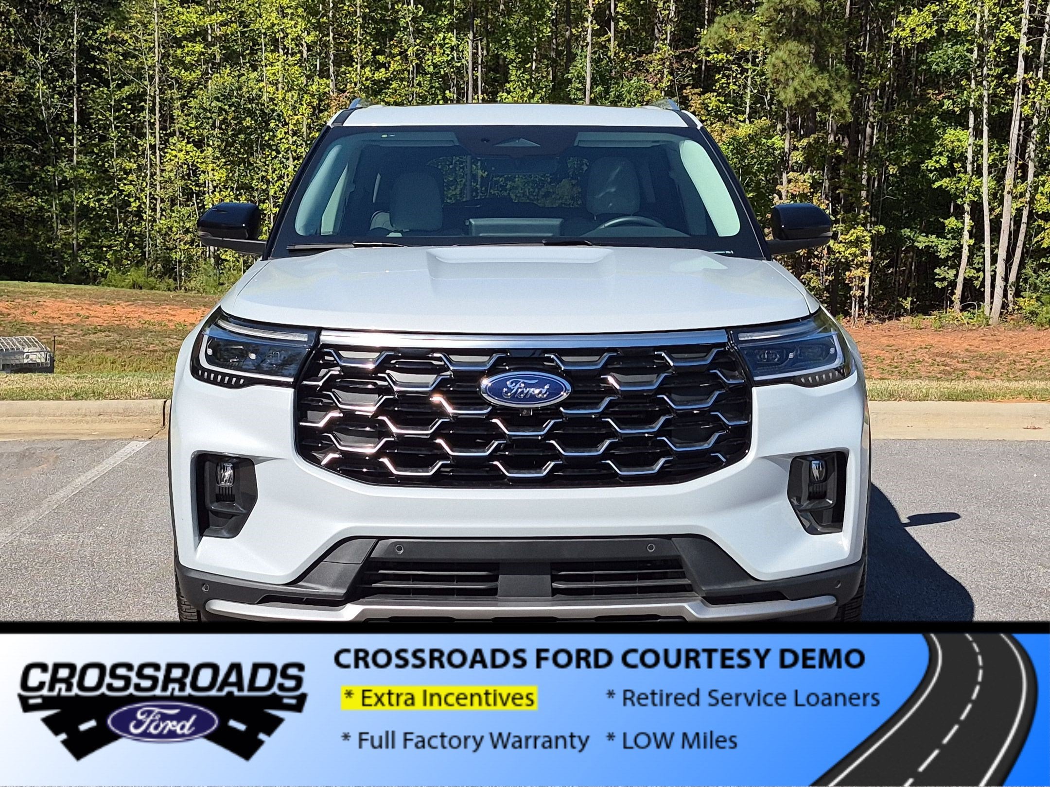 2026 Ford Explorer Platinum - Crossroads Courtesy Demo