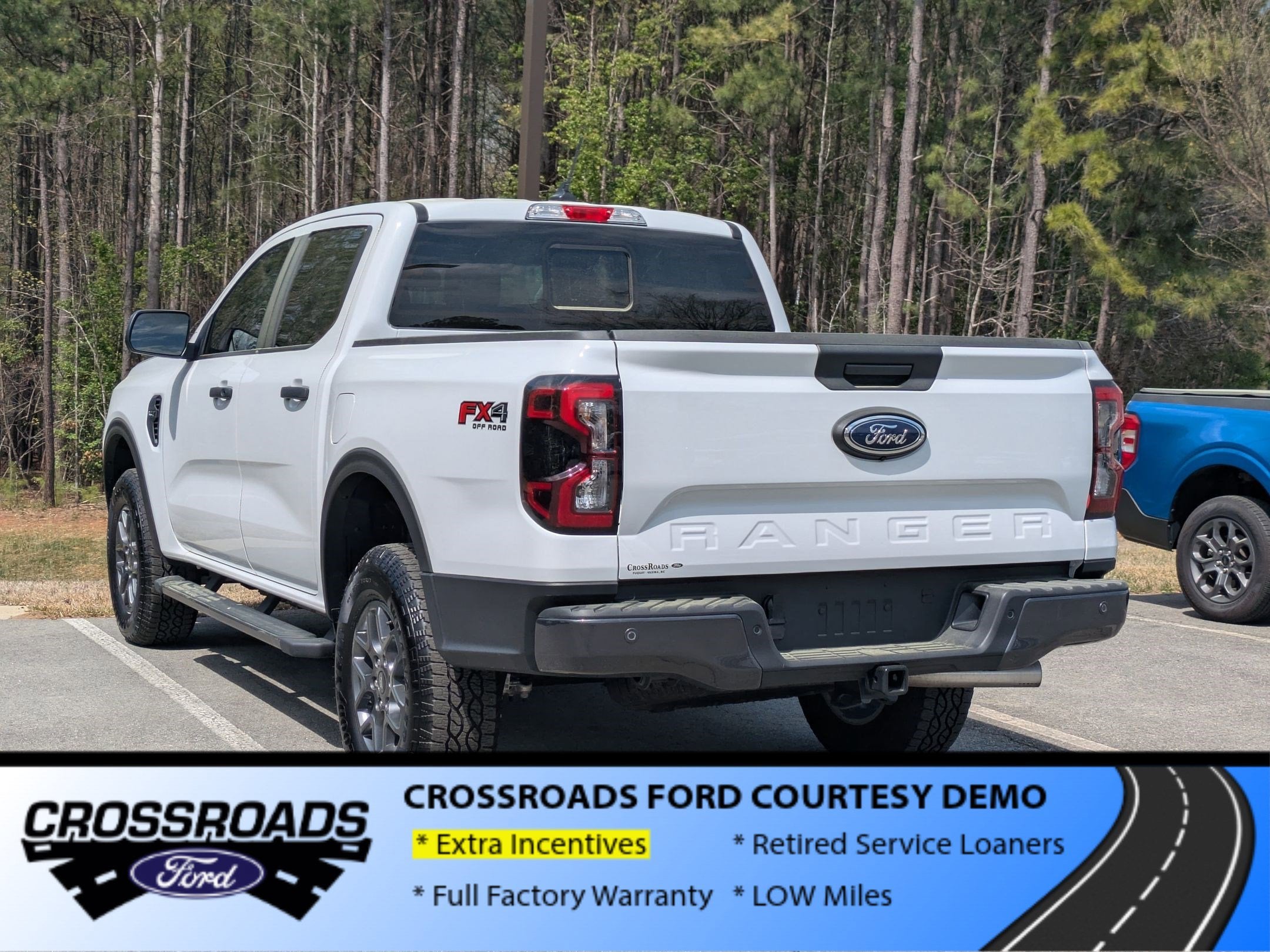 2025 Ford Ranger XLT - Crossroads Courtesy Demo