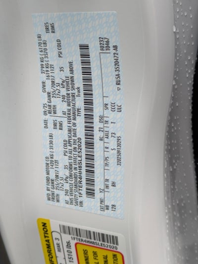 2025 Ford Ranger XLT