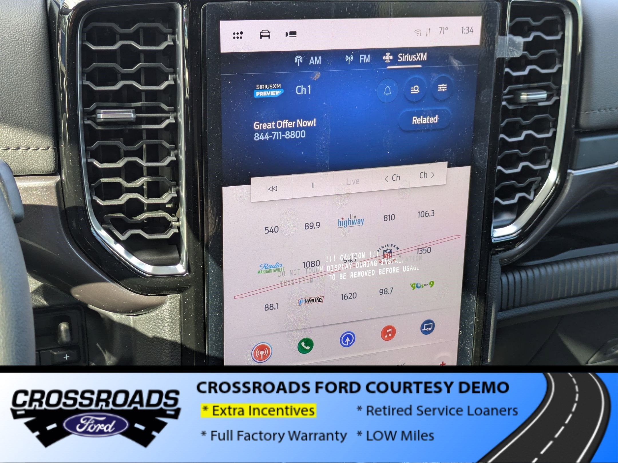 2025 Ford Ranger Lariat - Crossroads Courtesy Demo