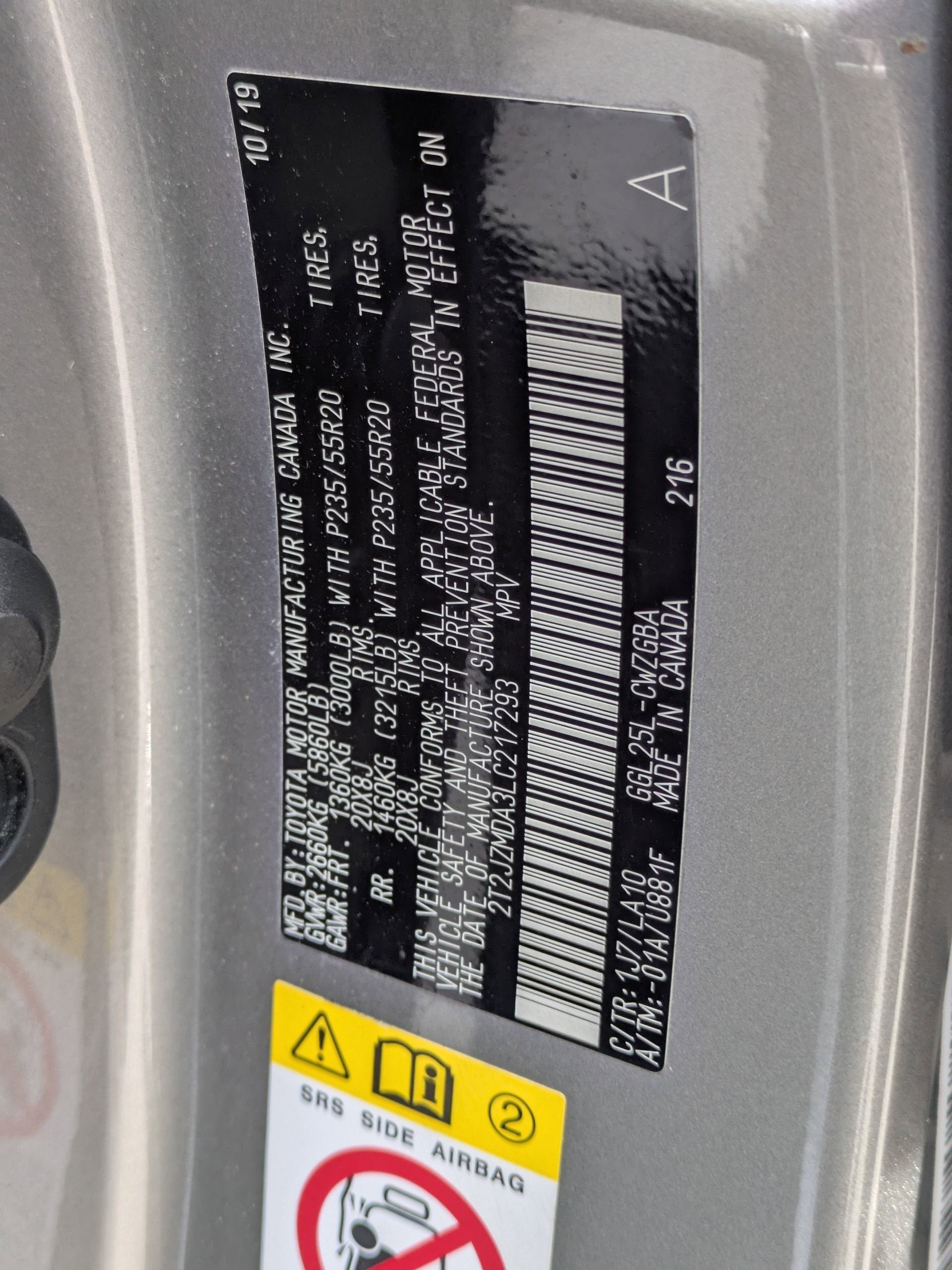 2020 Lexus RX RX 350