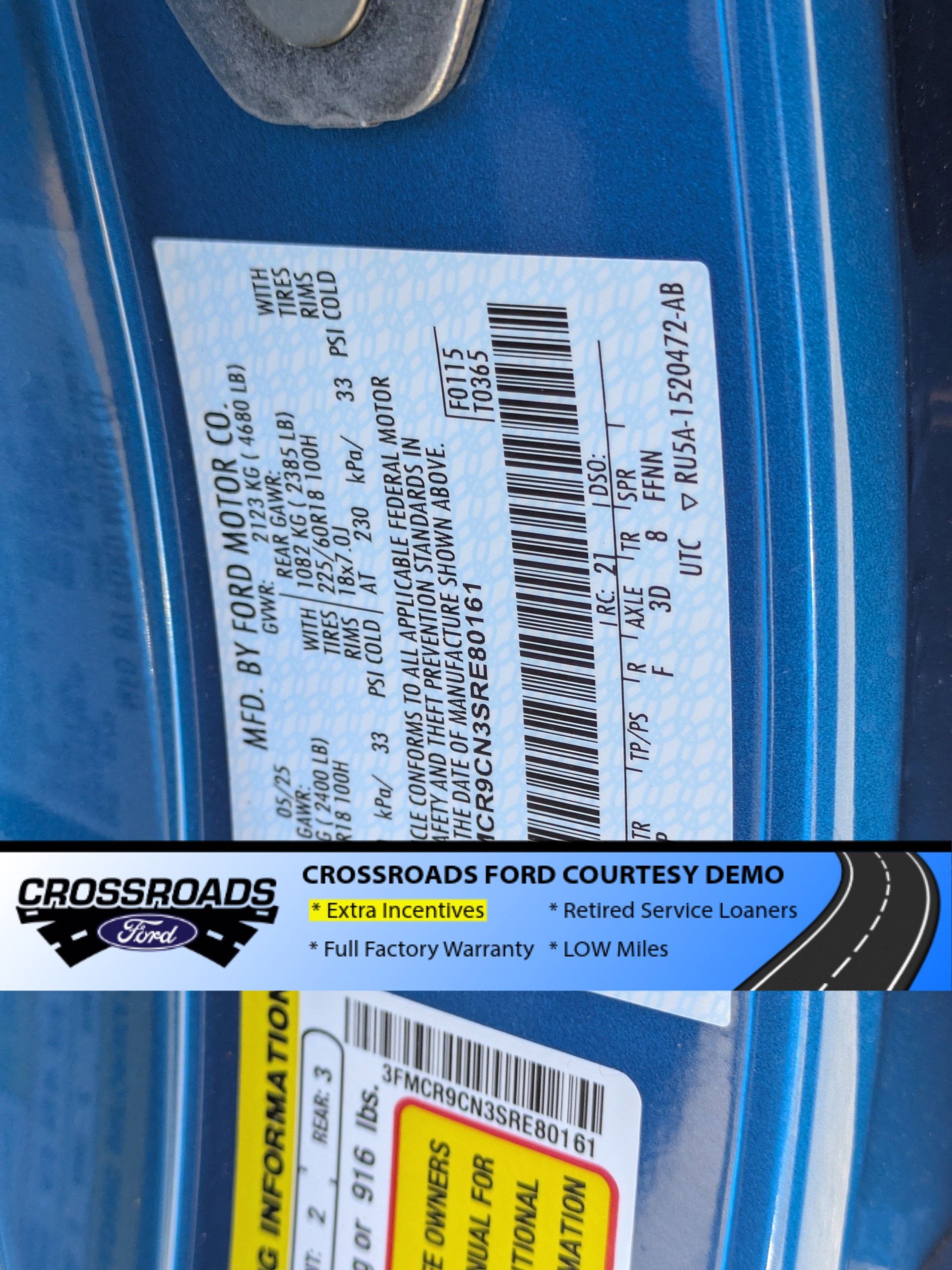 2025 Ford Bronco Sport Outer Banks - Crossroads Courtesy Demo