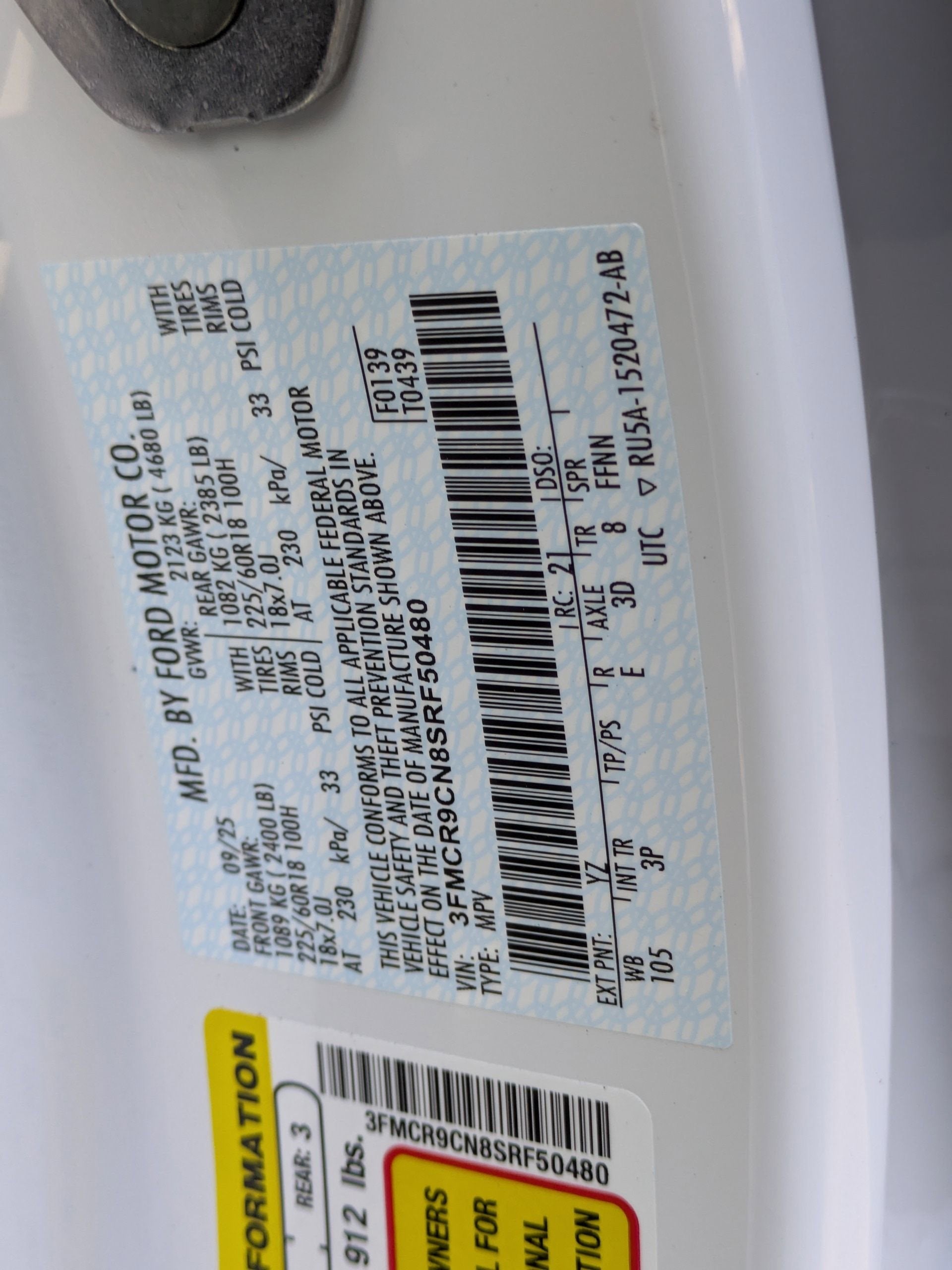 2025 Ford Bronco Sport Outer Banks