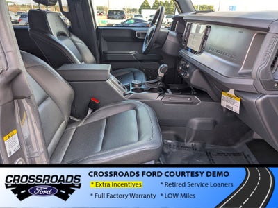 2025 Ford Bronco Big Bend - Crossroads Courtesy Demo
