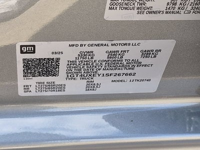 2025 GMC Sierra 2500HD Denali Ultimate