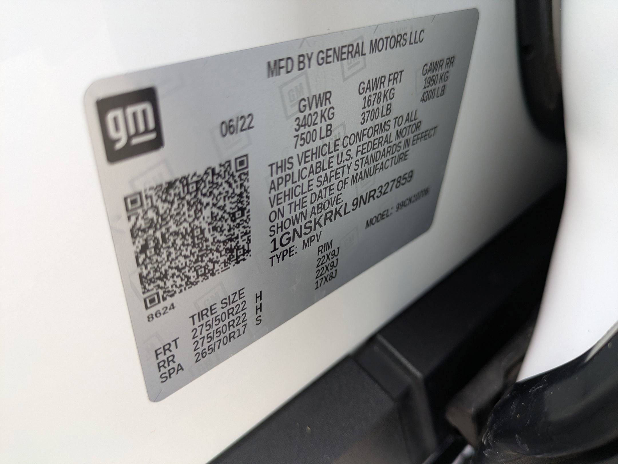 2022 Chevrolet Tahoe RST