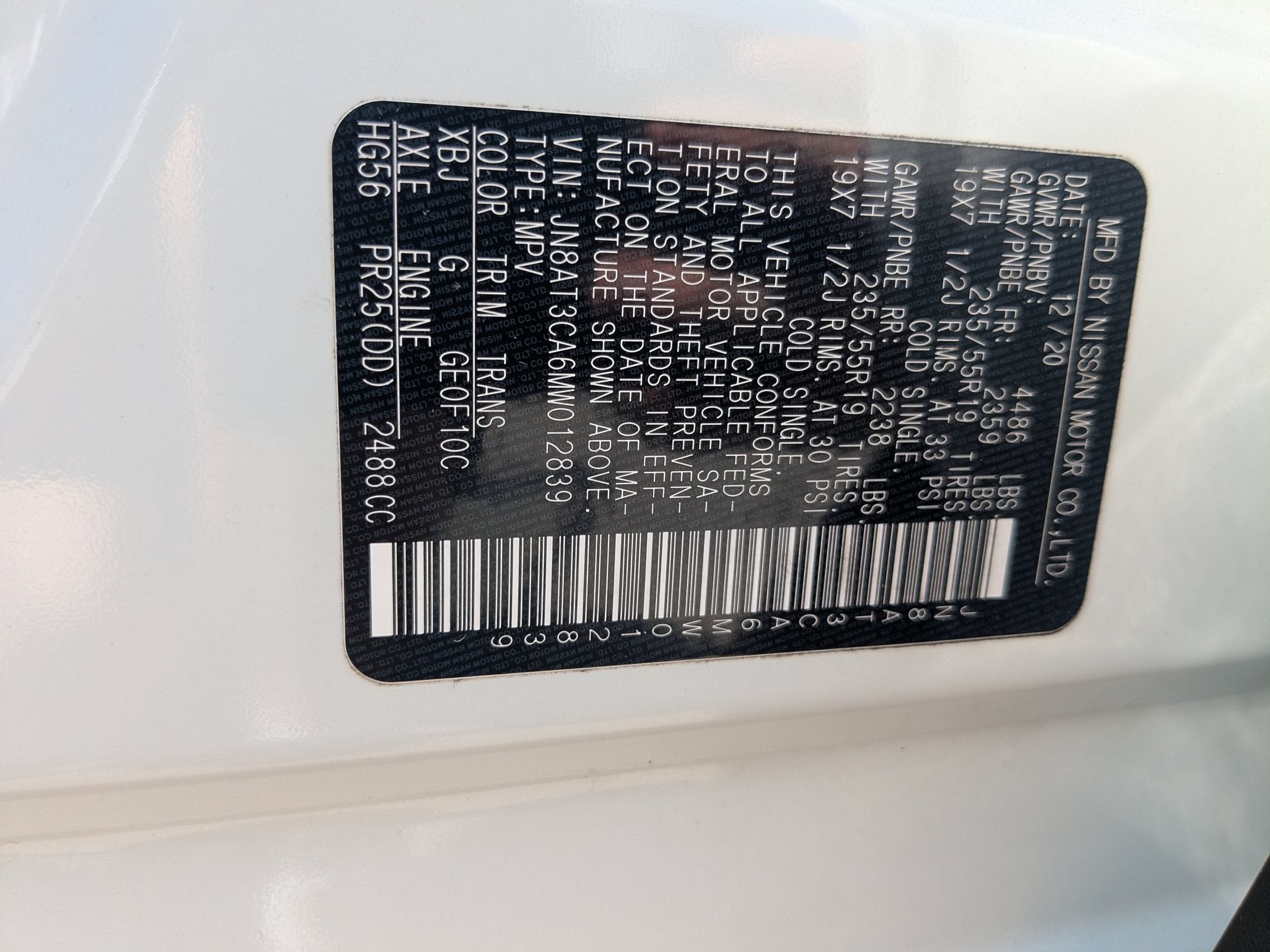 2021 Nissan Rogue SL
