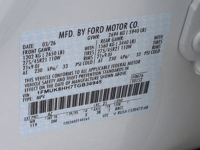 2026 Ford Explorer Platinum