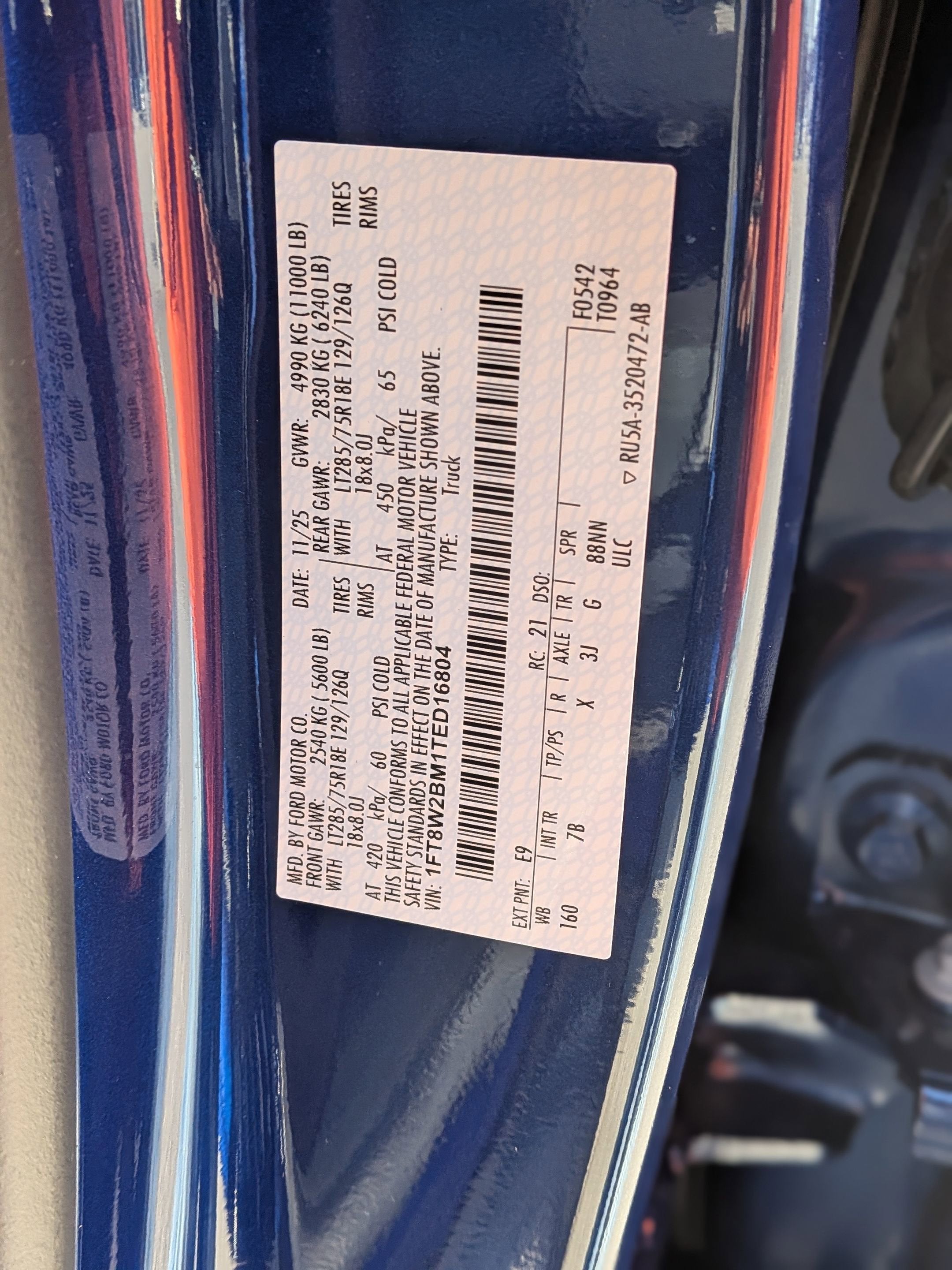 2026 Ford Super Duty F-250 SRW Platinum Tremor