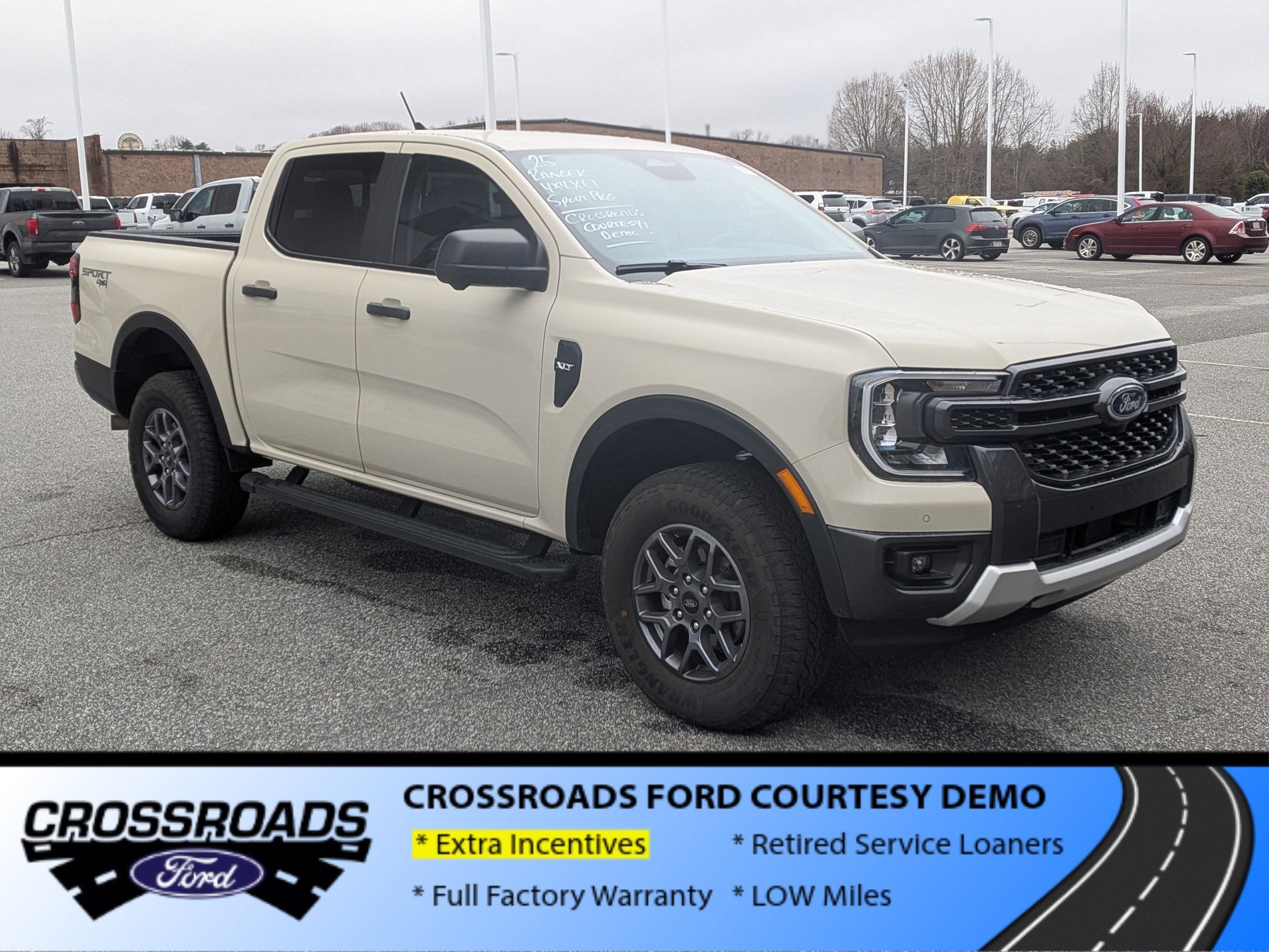 2025 Ford Ranger XLT - Crossroads Courtesy Demo