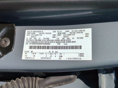 2019 Ford F-150 XLT