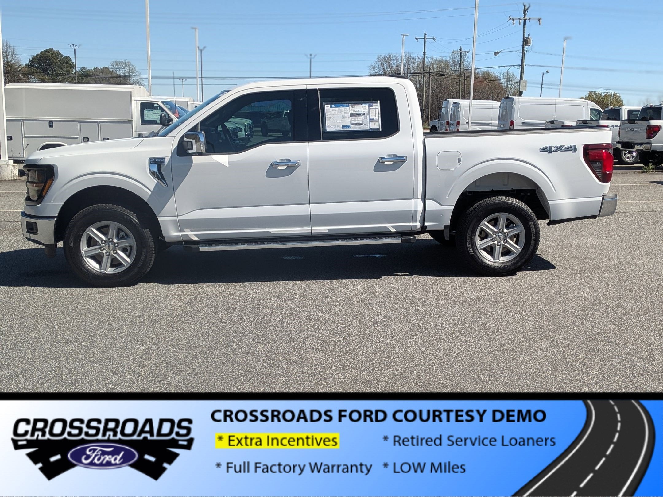 2025 Ford F-150 XLT - Crossroads Courtesy Demo