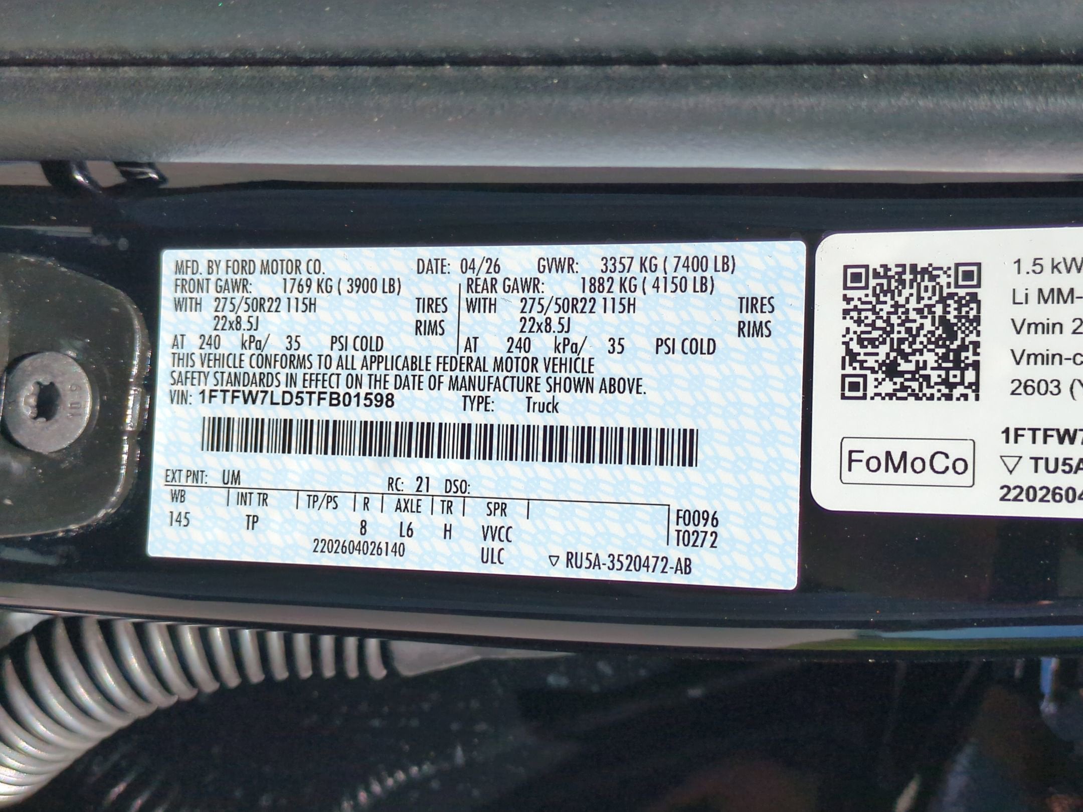 2026 Ford F-150 Platinum