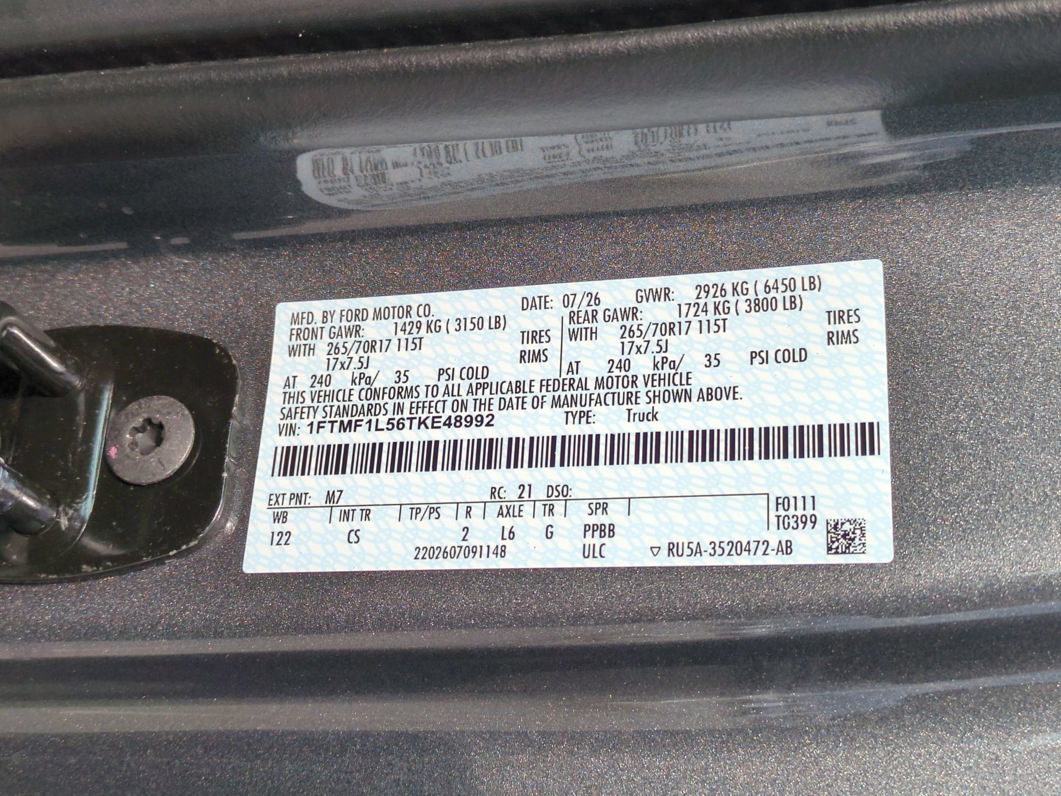 2026 Ford F-150 XL Super Charged 5.0L