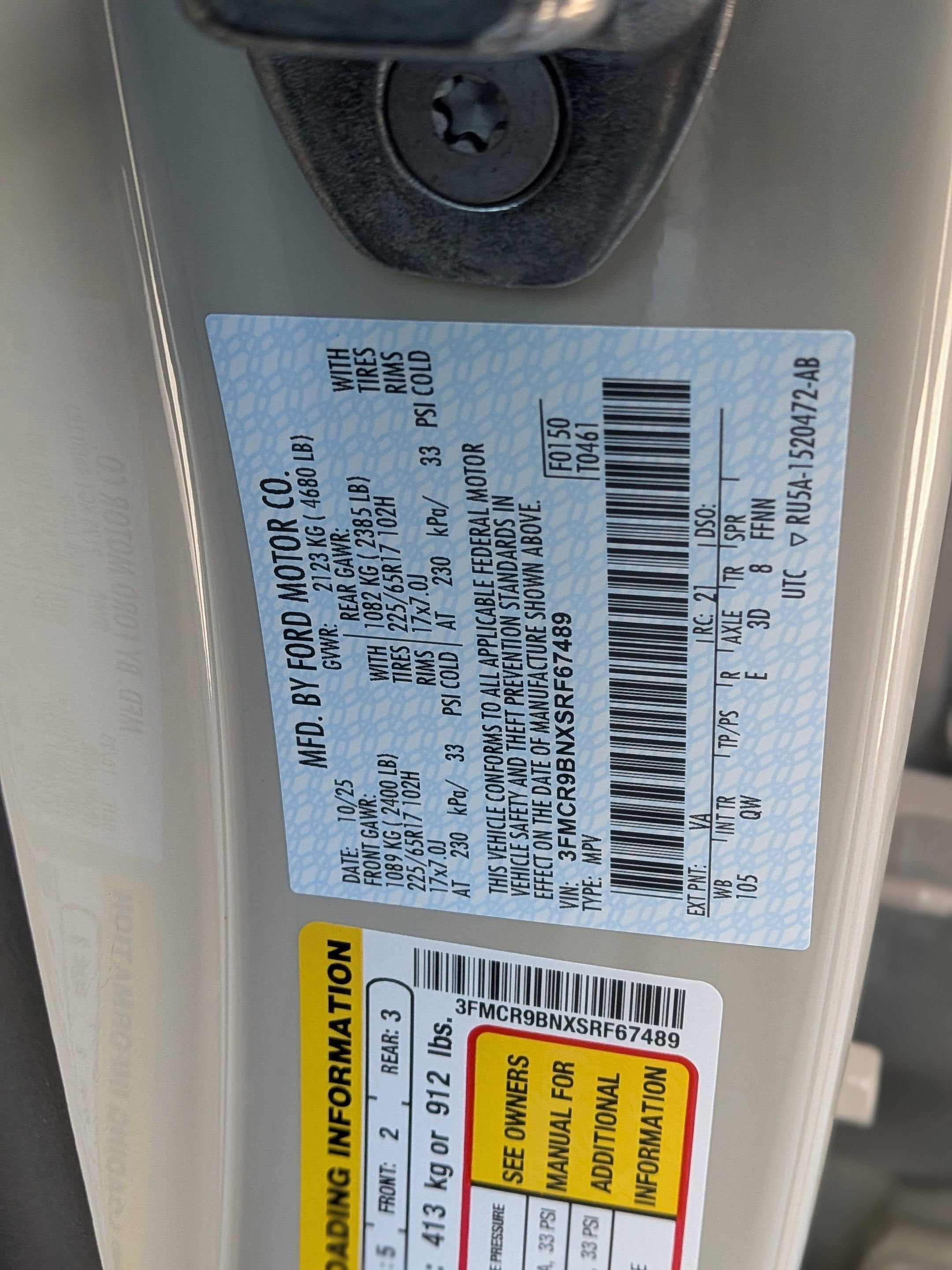 2025 Ford Bronco Sport Big Bend - Crossroads Courtesy Demo