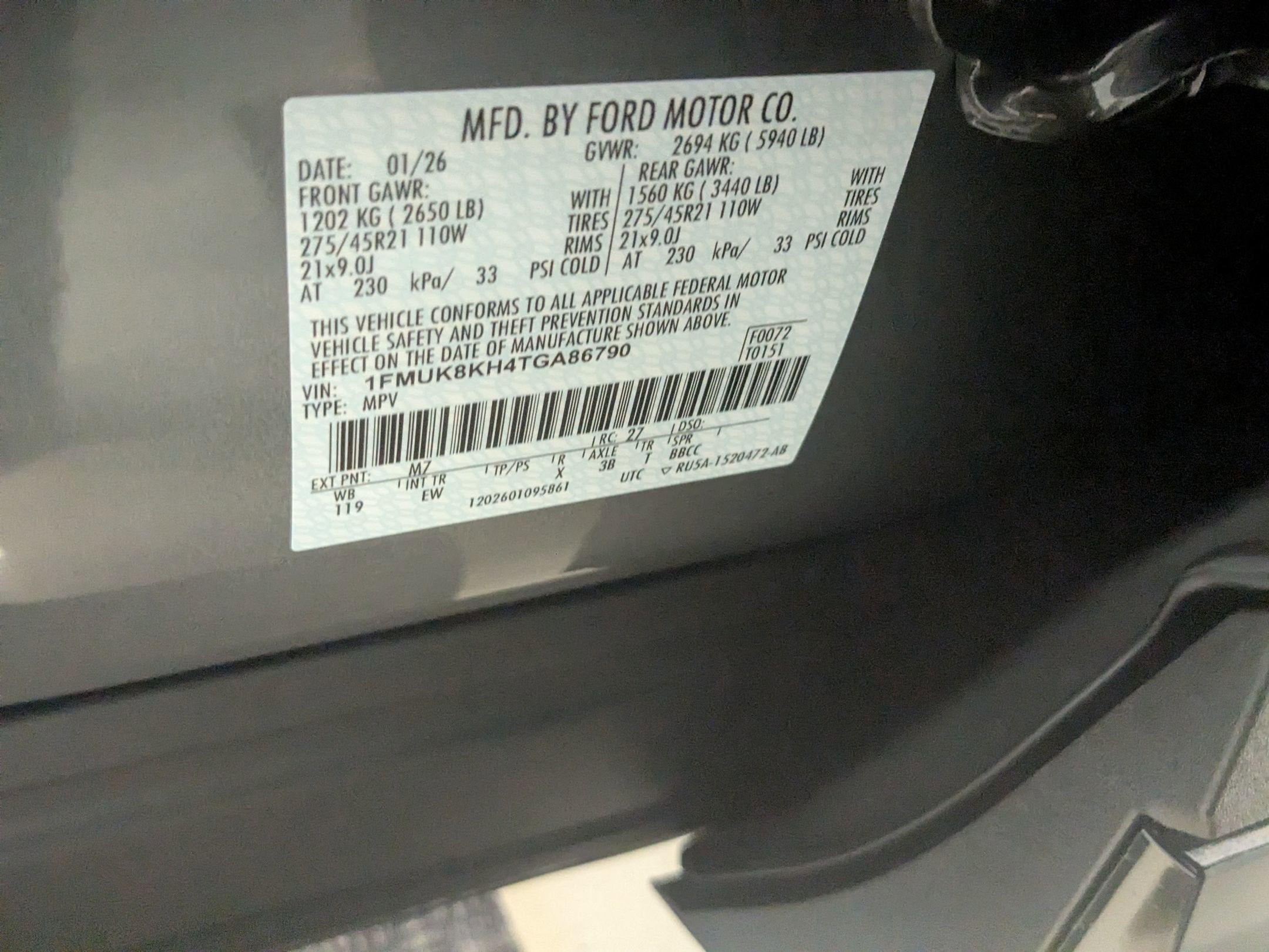 2026 Ford Explorer ST-Line