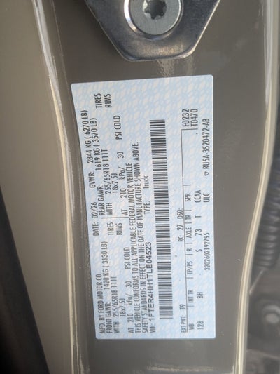 2026 Ford Ranger XLT