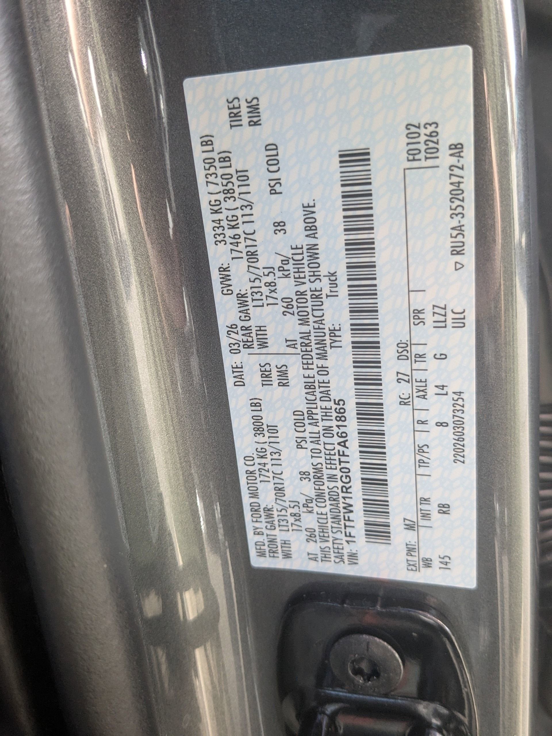 2026 Ford F-150 Raptor