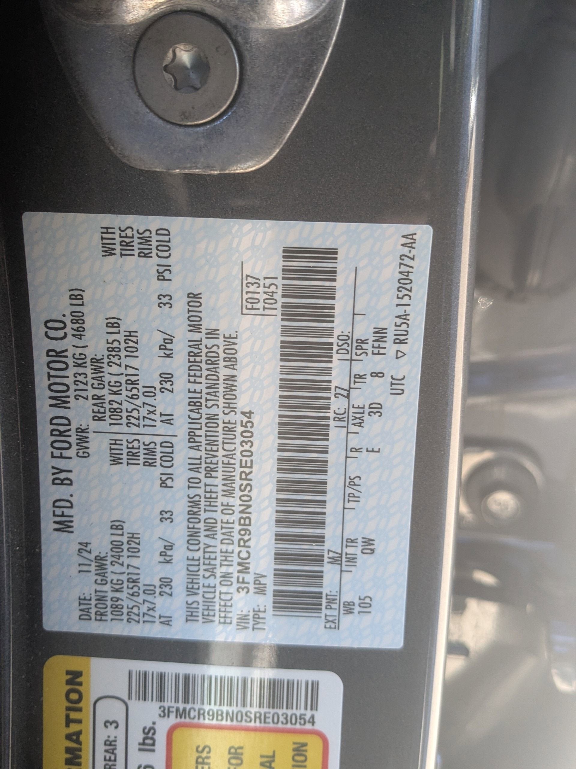 2025 Ford Bronco Sport Big Bend