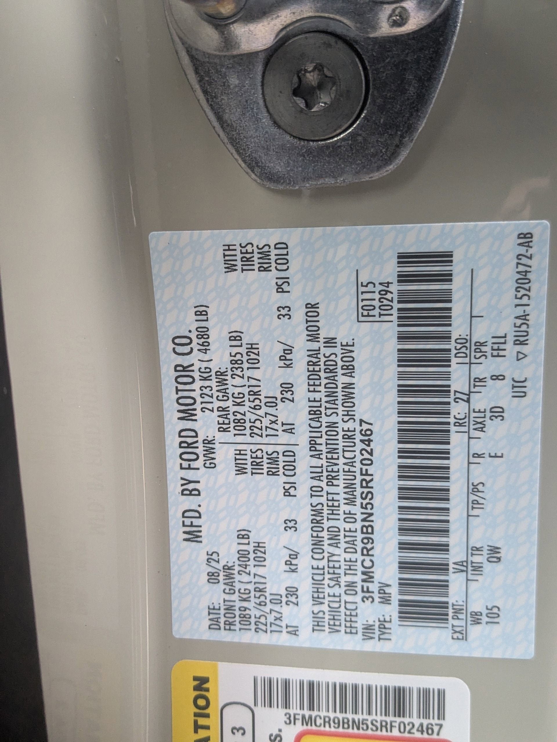 2025 Ford Bronco Sport Big Bend