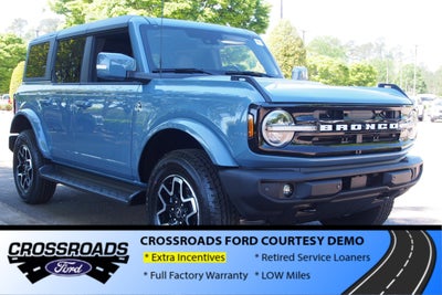 2025 Ford Bronco Outer Banks - Crossroads Courtesy Demo