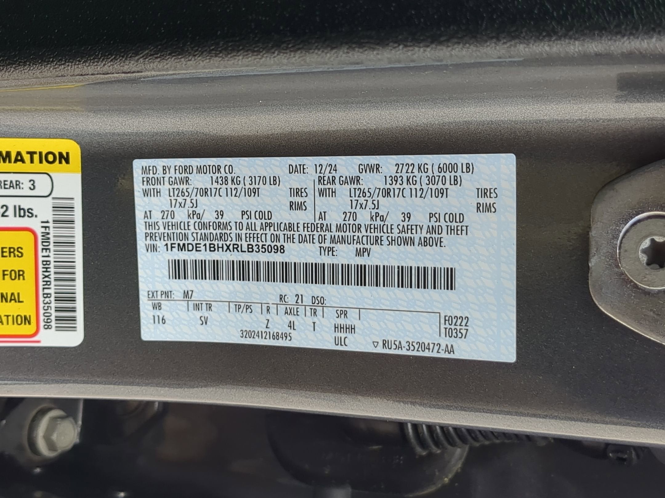 2024 Ford Bronco Black Diamond