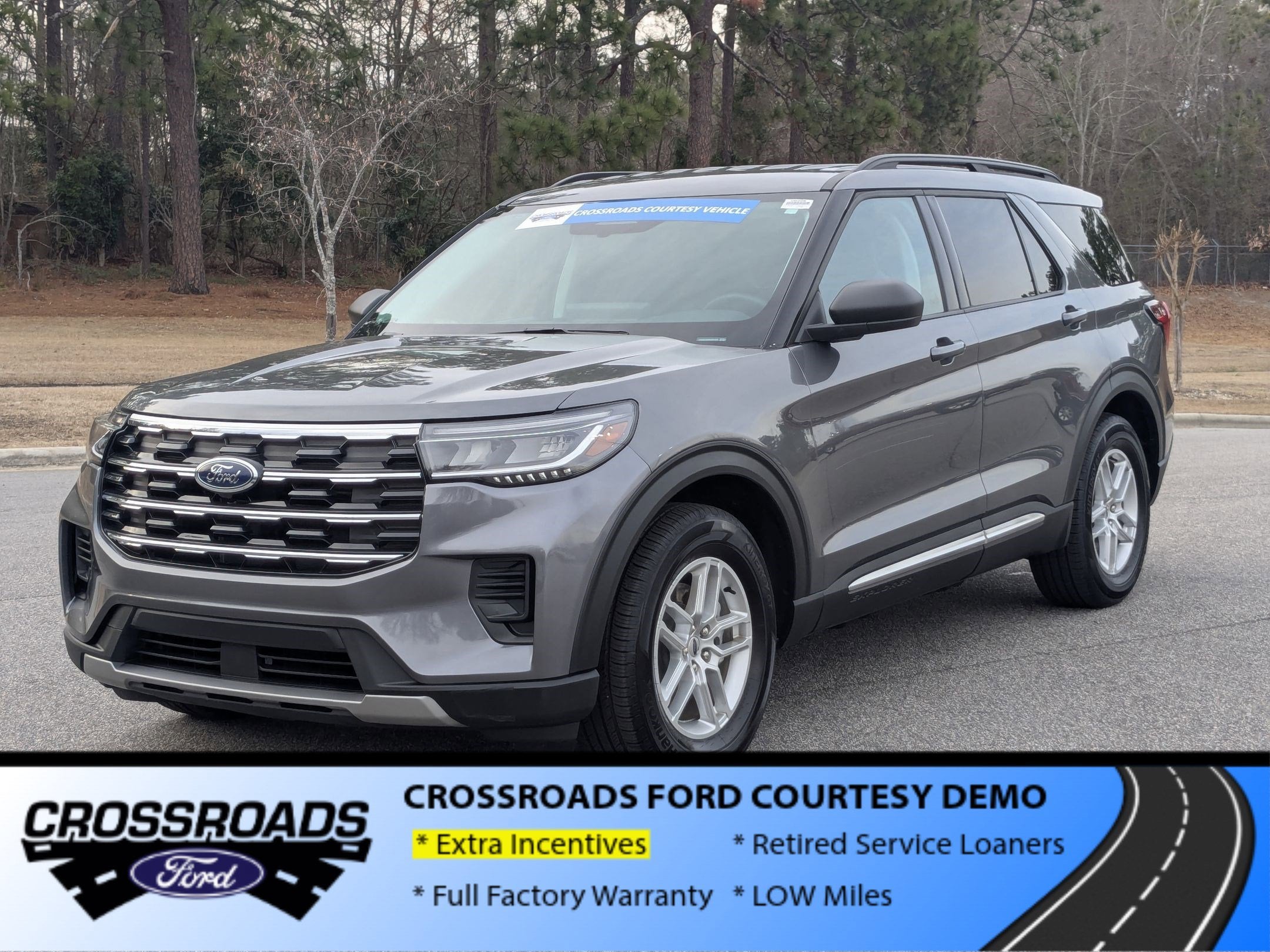 2025 Ford Explorer Active - Crossroads Courtesy Demo