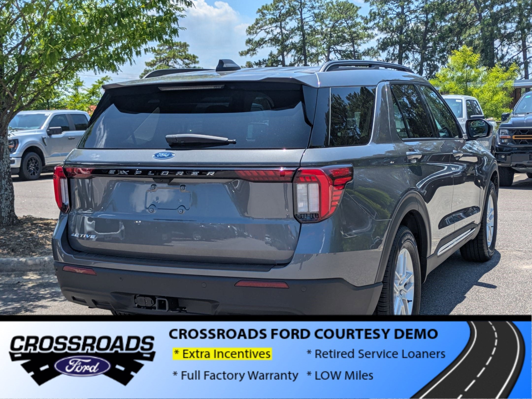 2025 Ford Explorer Active - Crossroads Courtesy Demo