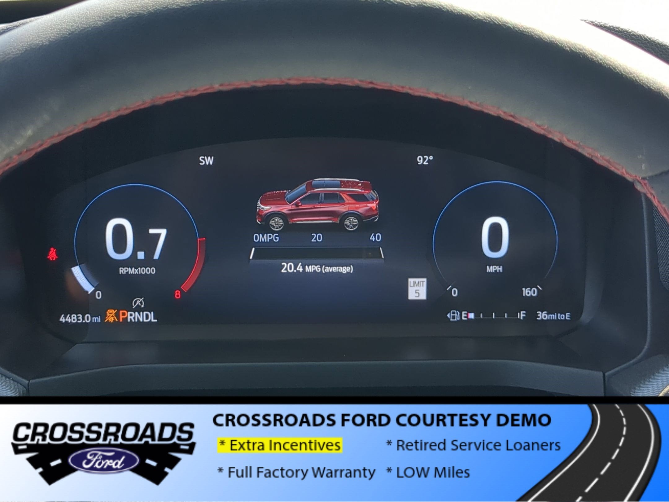 2026 Ford Explorer ST-Line - Crossroads Courtesy Demo