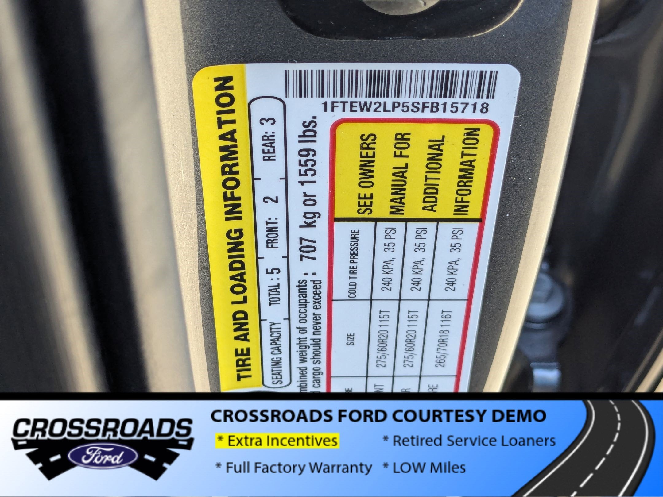 2025 Ford F-150 STX - Crossroads Courtesy Demo