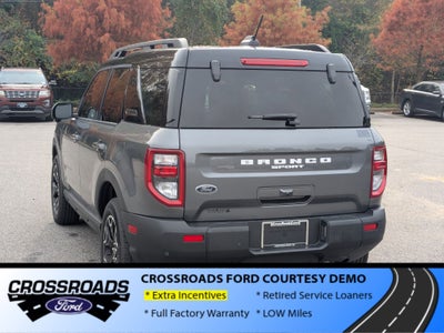 2025 Ford Bronco Sport Outer Banks - Crossroads Courtesy Demo