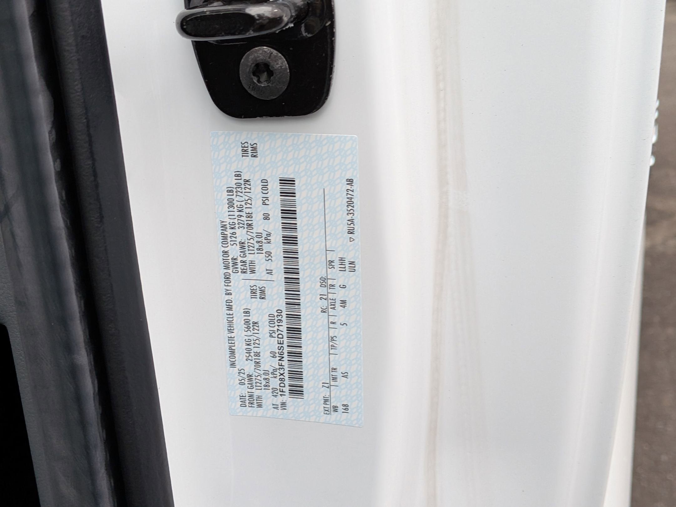 2025 Ford Super Duty F-350 SRW Reading Body XL