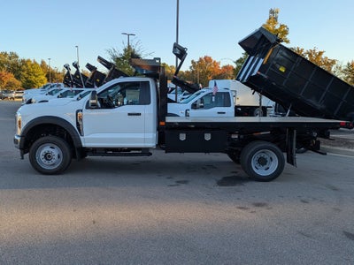2026 Ford Super Duty F-450 DRW XL PJs 12ft Flatbed Dump
