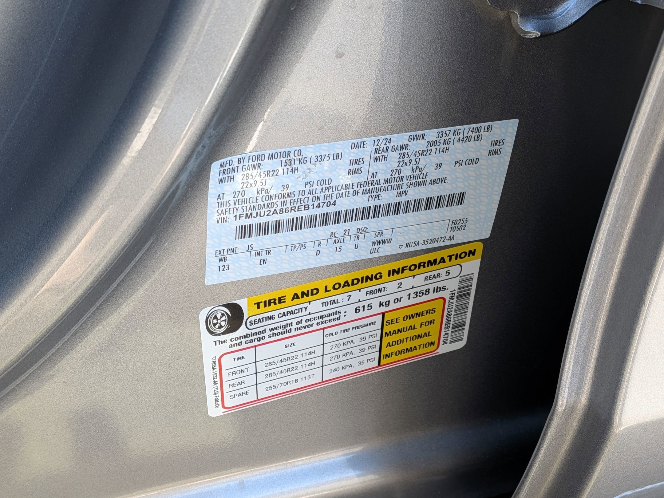 2024 Ford Expedition Limited