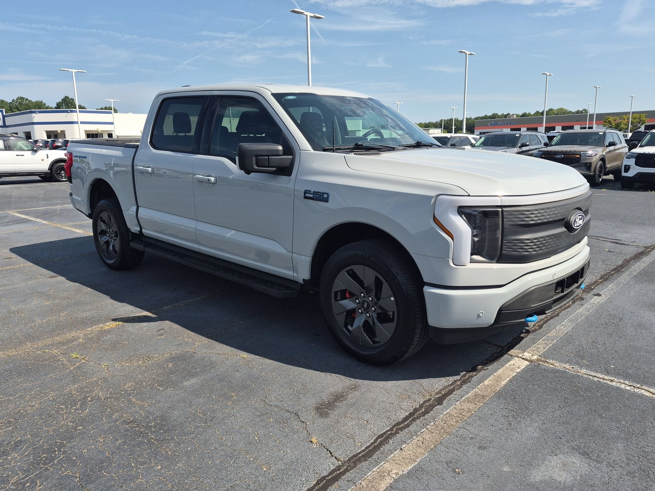 Used 2024 Ford F-150 Lightning Flash with VIN 1FT6W3L70RWG14124 for sale in Indian Trail, NC