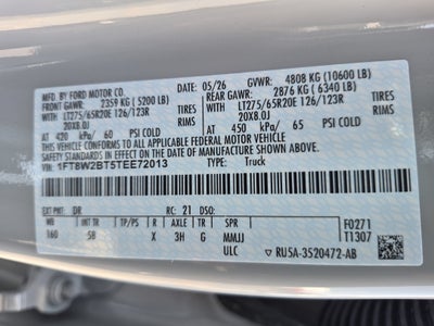 2026 Ford Super Duty F-250 SRW LARIAT