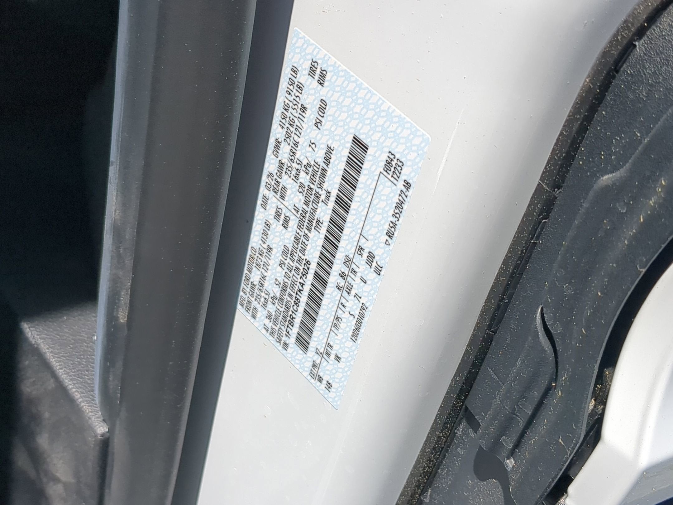 2026 Ford Transit Cargo Van Base