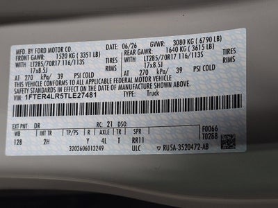 2026 Ford Ranger Raptor