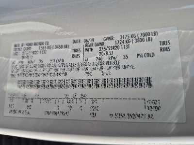 2019 Ford F-150 LARIAT