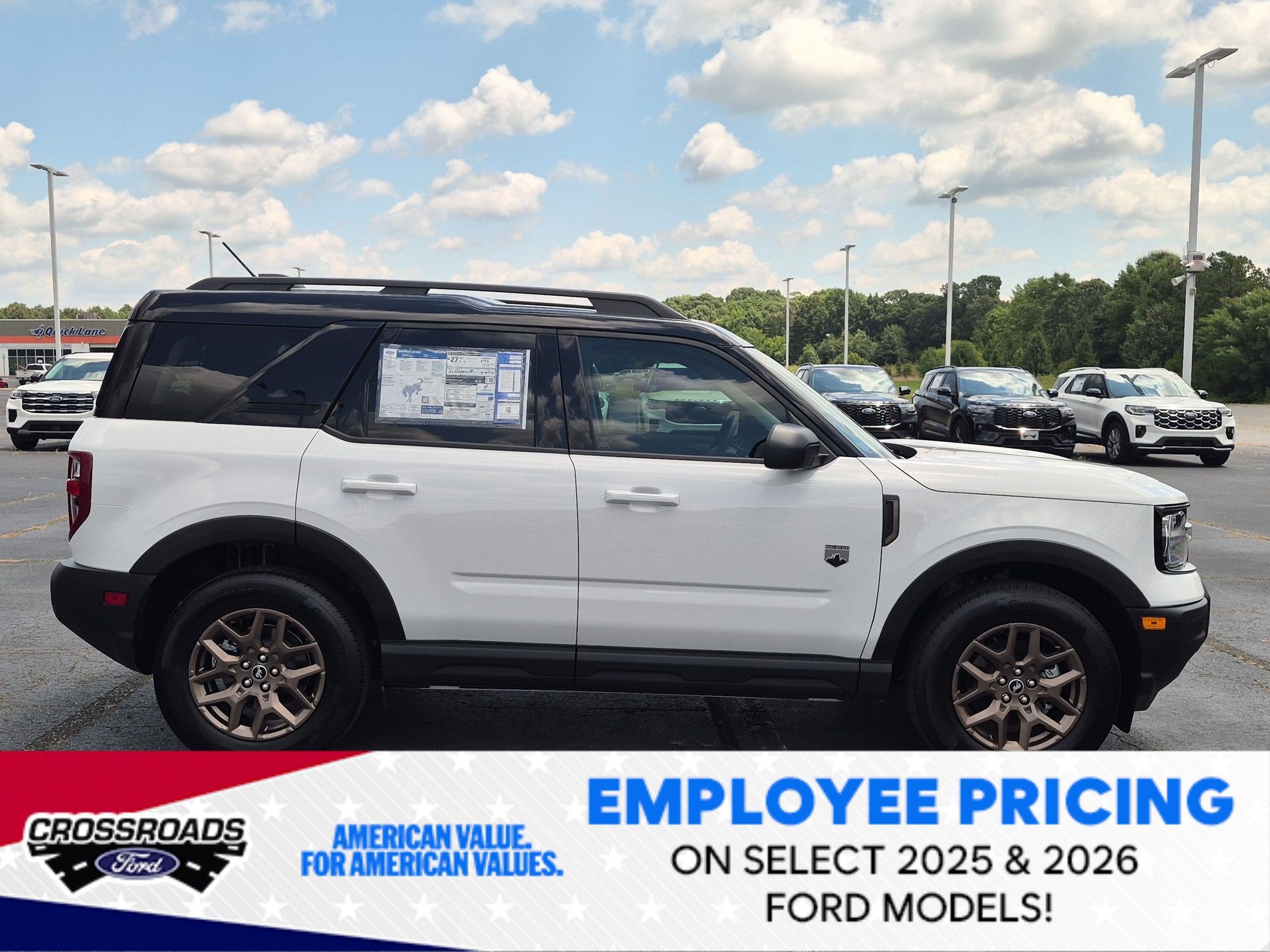 2026 Ford Bronco Sport Big Bend - Crossroads Courtesy Demo