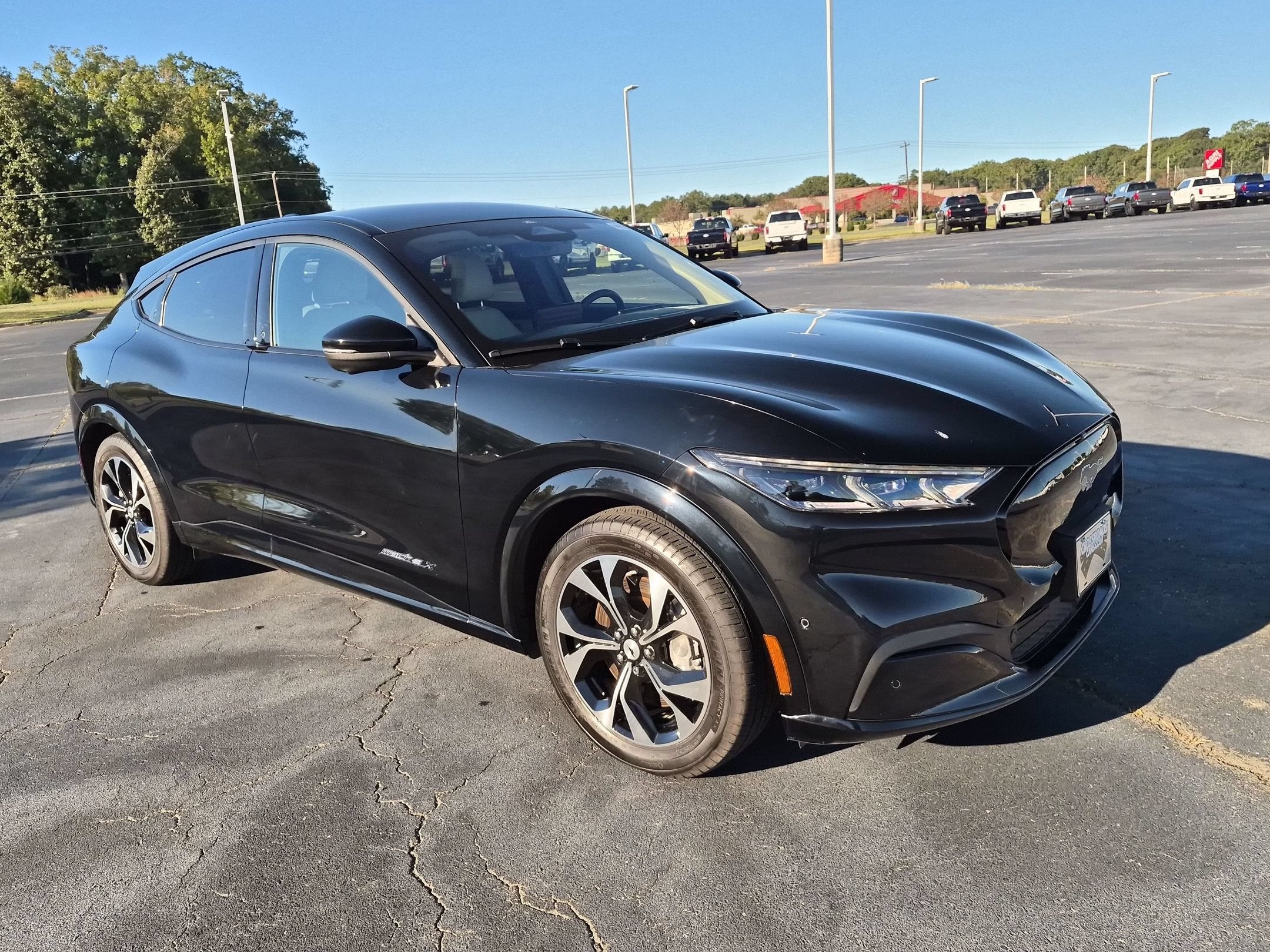 Certified 2023 Ford Mustang Mach-E Premium RWD with VIN 3FMTK3R71PMA30555 for sale in Indian Trail, NC